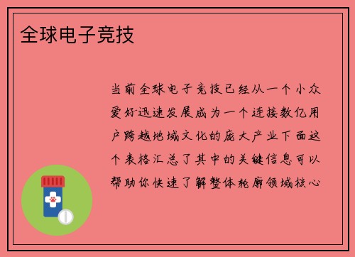 全球电子竞技